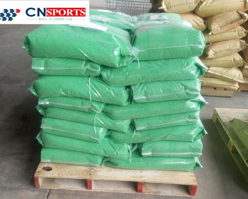 EPDM Rubber Weatherability Running Track Granules Alkali Resistant