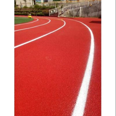 9mm Anti Skiding PU Running Track Polyurethane Karet Jogging Track Landasan pacu